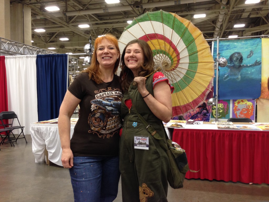 Me with an amazing Kaylee Cosplayer
