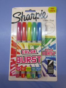 Sharpie Color Burst Ultra Fine in Package