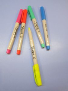 Sharpie Color Burst Ultra Fine out of package