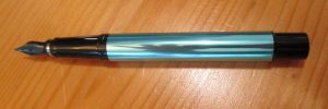 Online fountain pen without cap