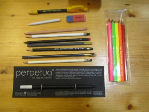 Wooden pencils of all types