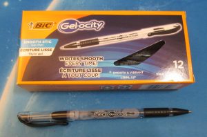 BIC Gelocity Just Black in the box