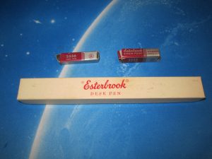 Esterbrook desk pen and nibs in individual boxes.
