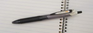 Zebra Sarasa Dry pen retracted
