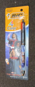 The BIC 4-Color Pen with Flerken in package.