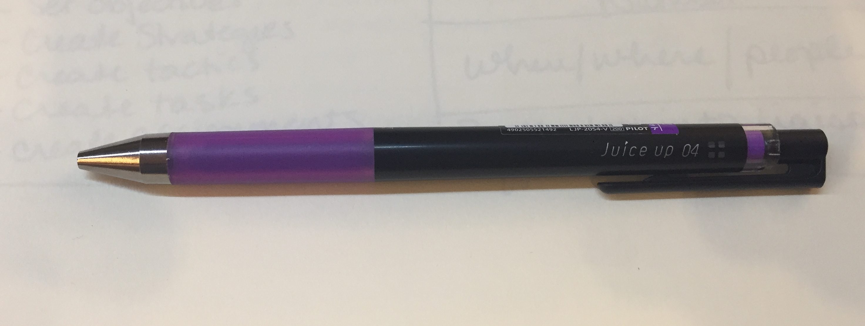 Pen/Pencil Review] Pilot Juice Up 0.4mm Black Ink – Rhonda Eudaly