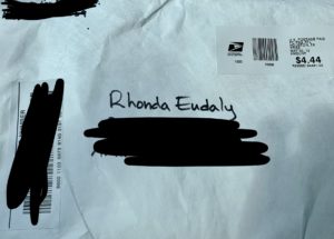 Envelope of the package