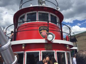 Edward Cotter historical fire boat